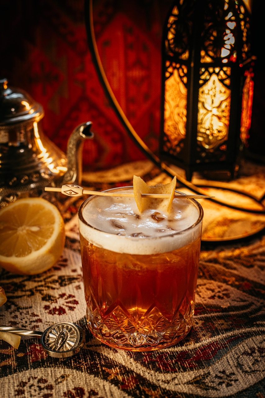 Amaretto Sour cocktail