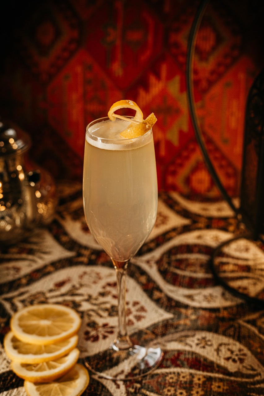 French 75 cocktail
