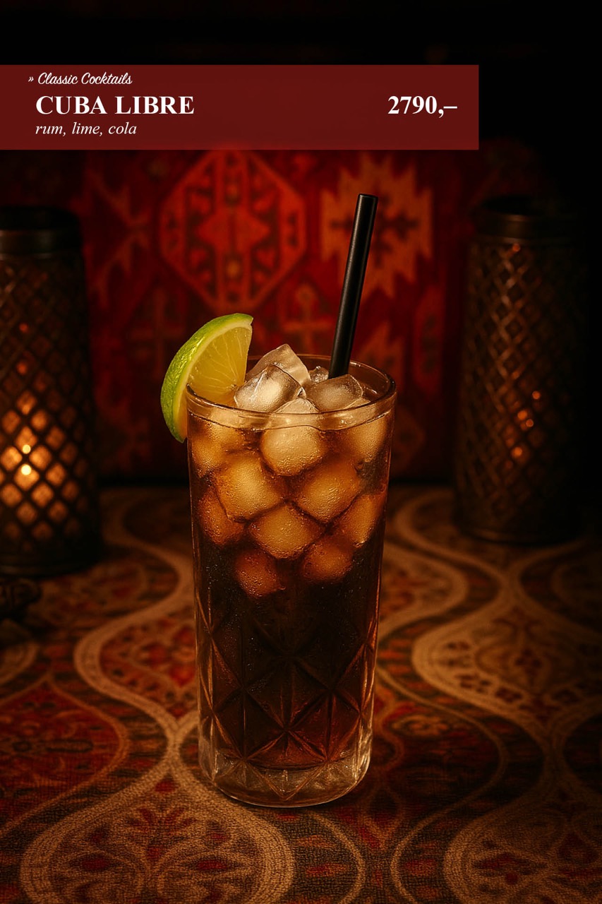 Cuba Libre cocktail