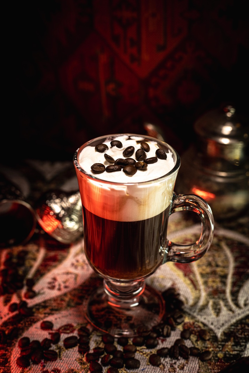 Irish Coffee cocktail
